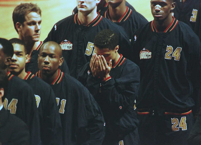 Mahmoud Abdul-Rauf, praying (Eric Chiu/AFP/Getty Images)